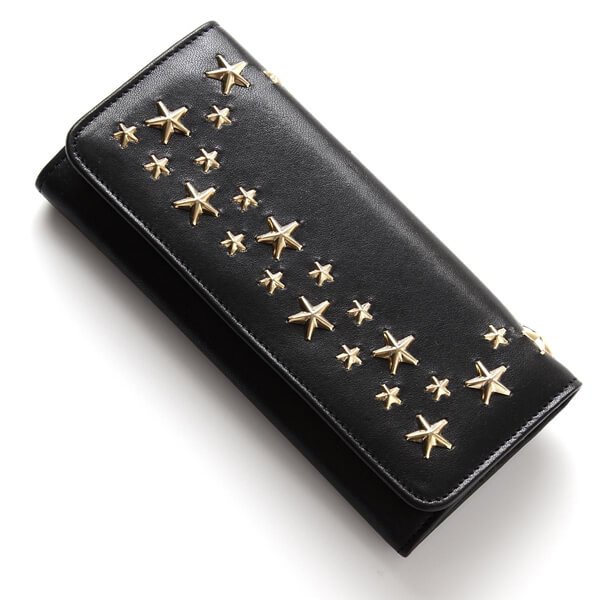 【JIMMY CHOO ジミーチュウコピー】★大人気★セレブも愛用/レザーの長財布